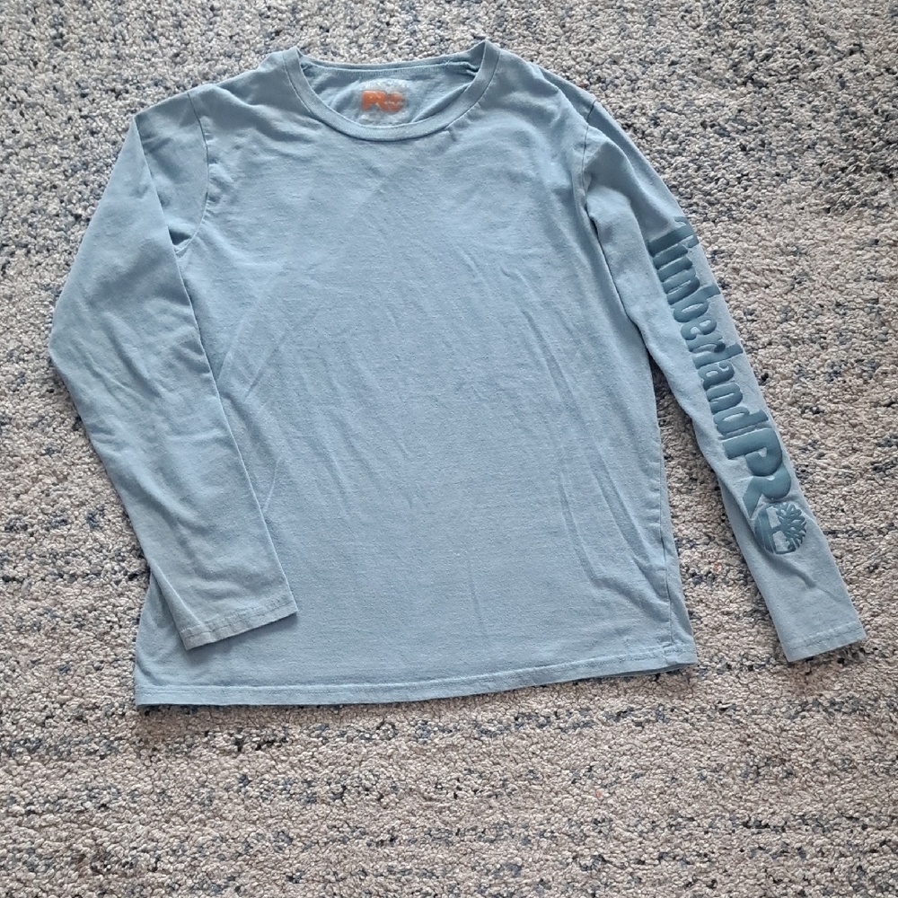 Timberland PRO Light Blue Long Sleeve Tee